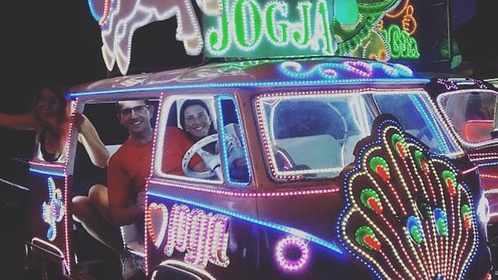 Small-Group Walking and Food Tour by Night in Yogyakarta