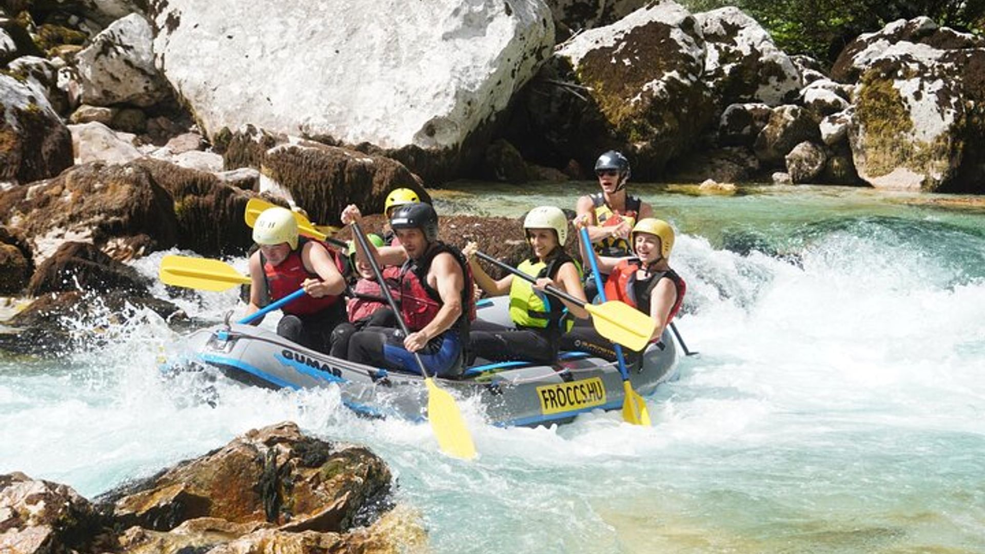 Soca River Whitewater Rafting Adventure in Bovec