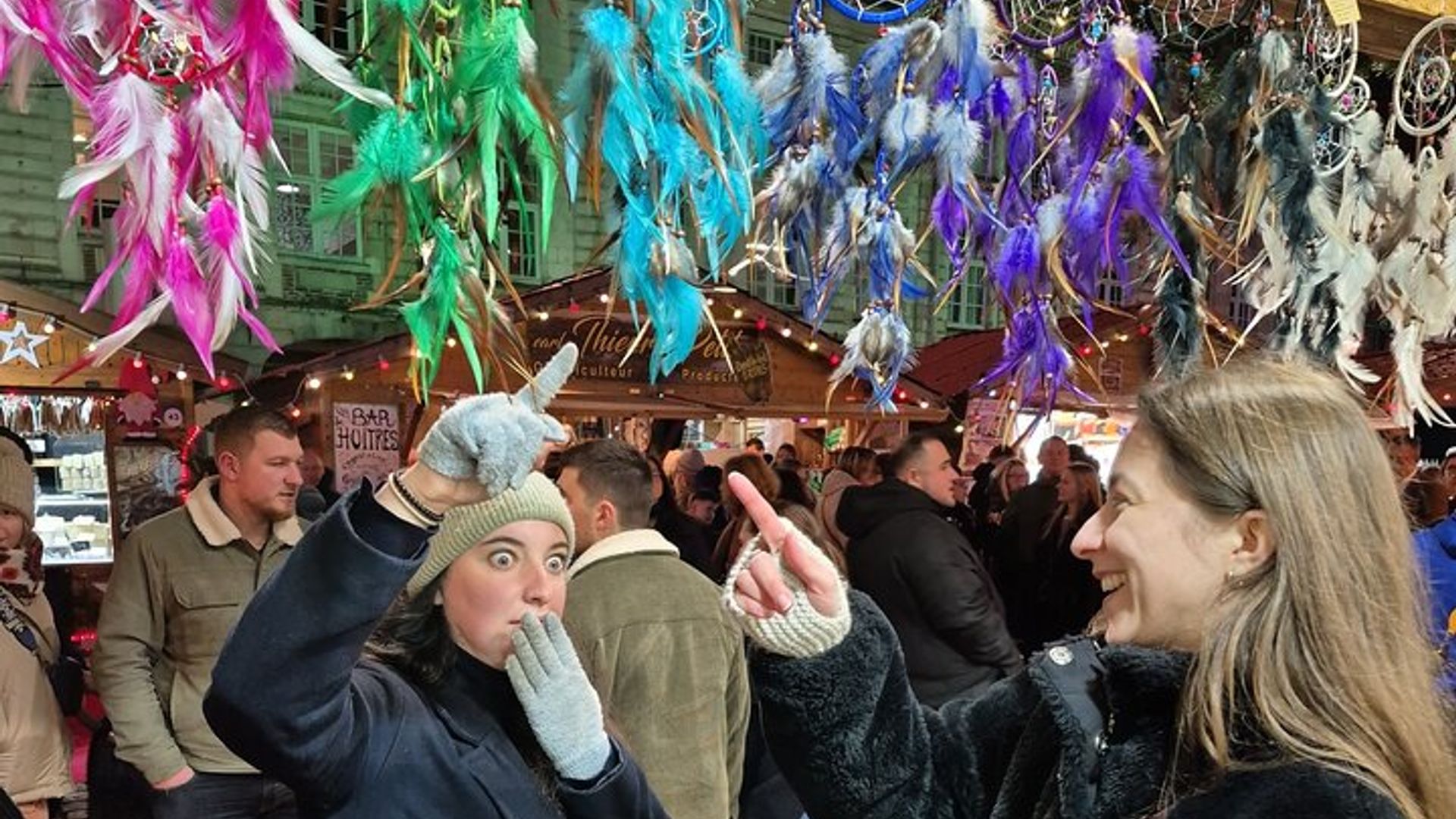 Juego de pista en los mercados de Navidad en Bruselas