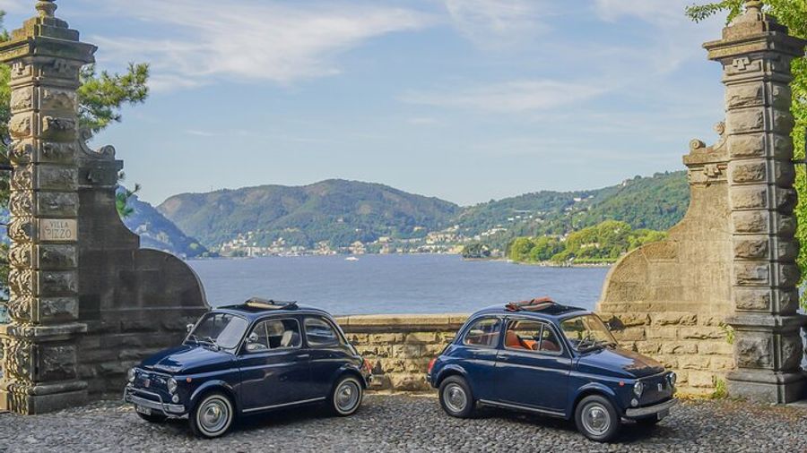 Lake Como Vintage Fiat 500 Car Hire: From 1-Hour to 3-Day
