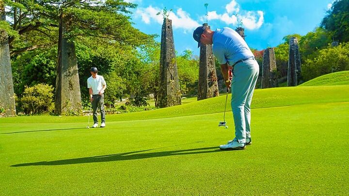 Golfing in Rose Hall Great House & Cinnamon Hill Course with Private Transport