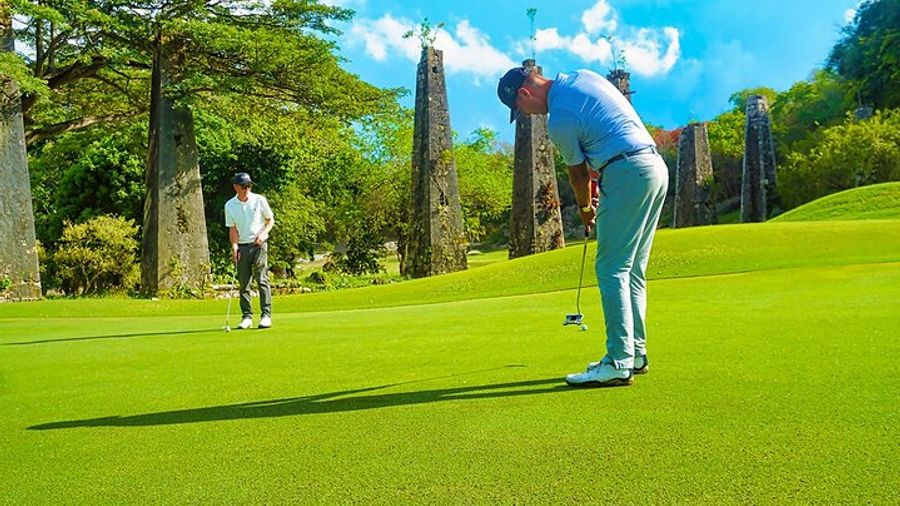 Golfing in Rose Hall Great House & Cinnamon Hill Course with Private Transport