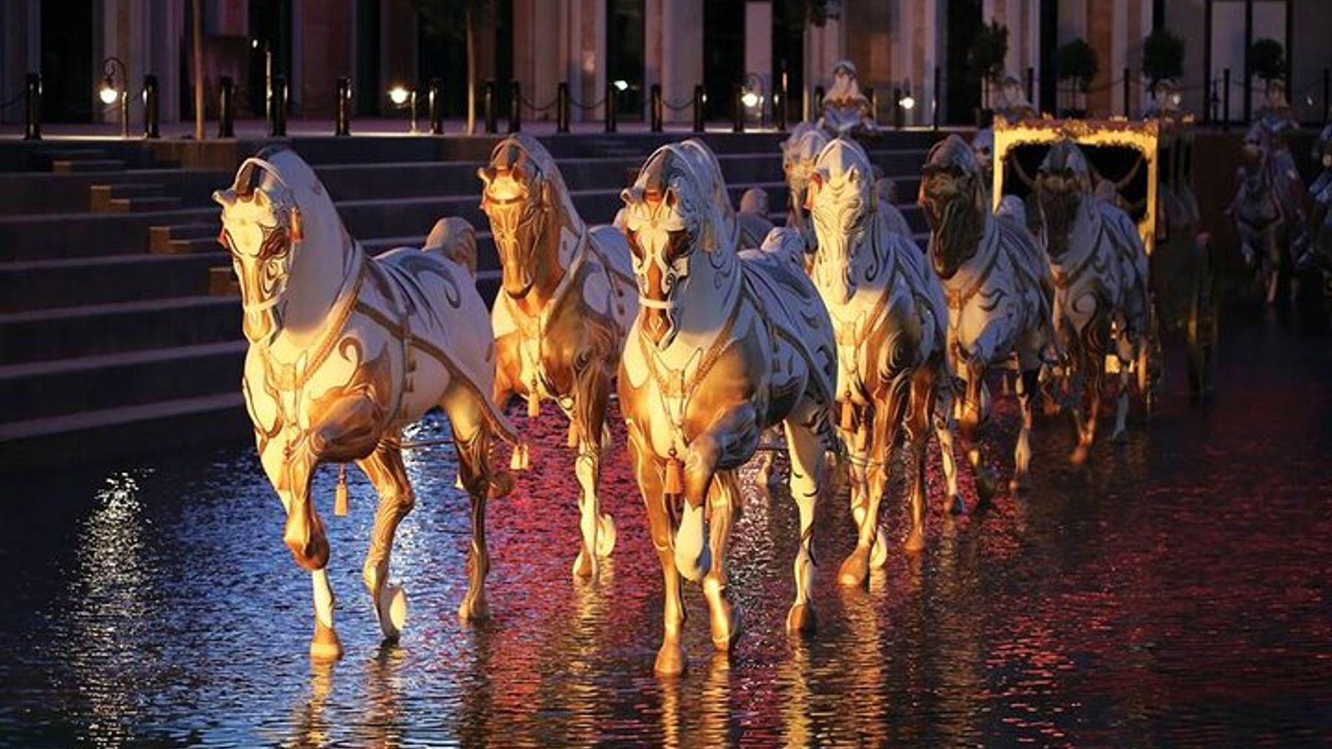 The Land of Legends Night Show with Roundtrip Transfer from Side