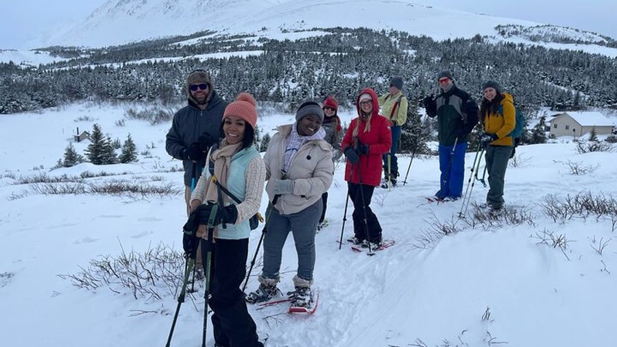 Chugach State Park Easy Snowshoeing Adventure