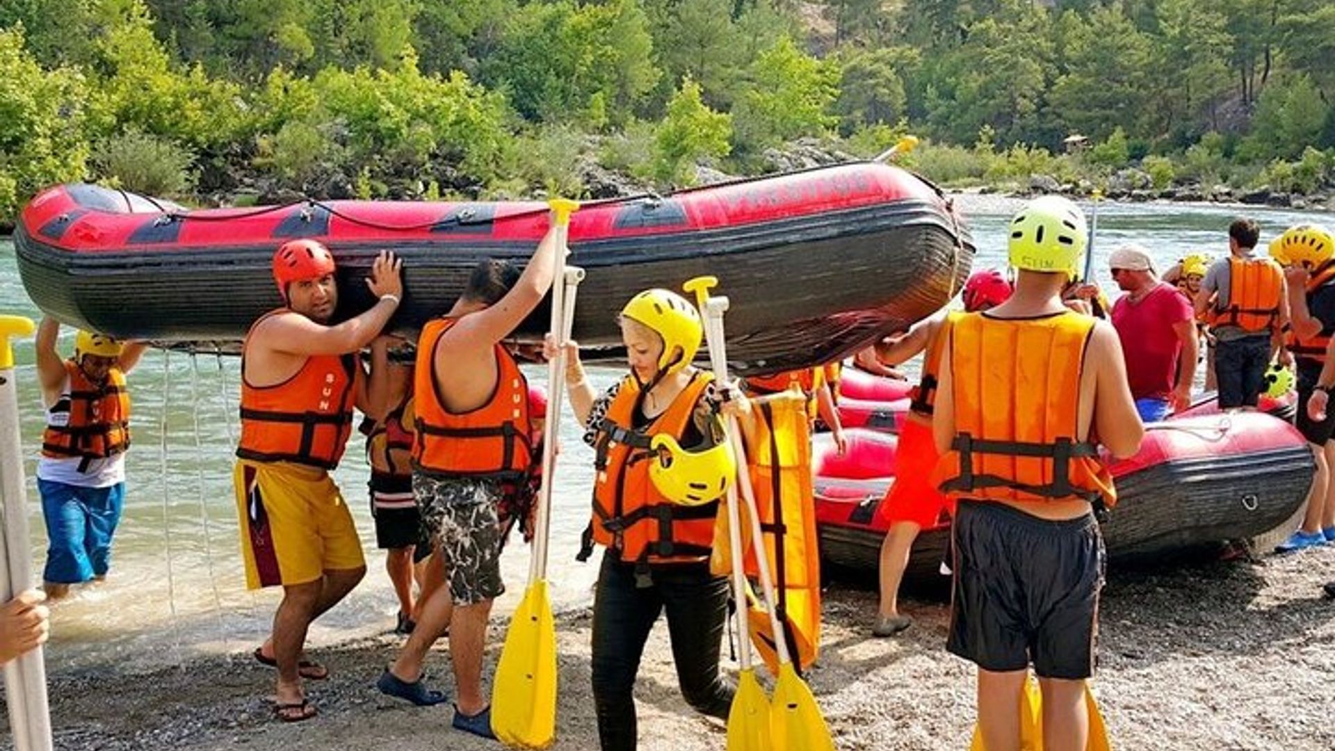 2 IN 1 Rafting and Zipline Combo Package Activity in Belek