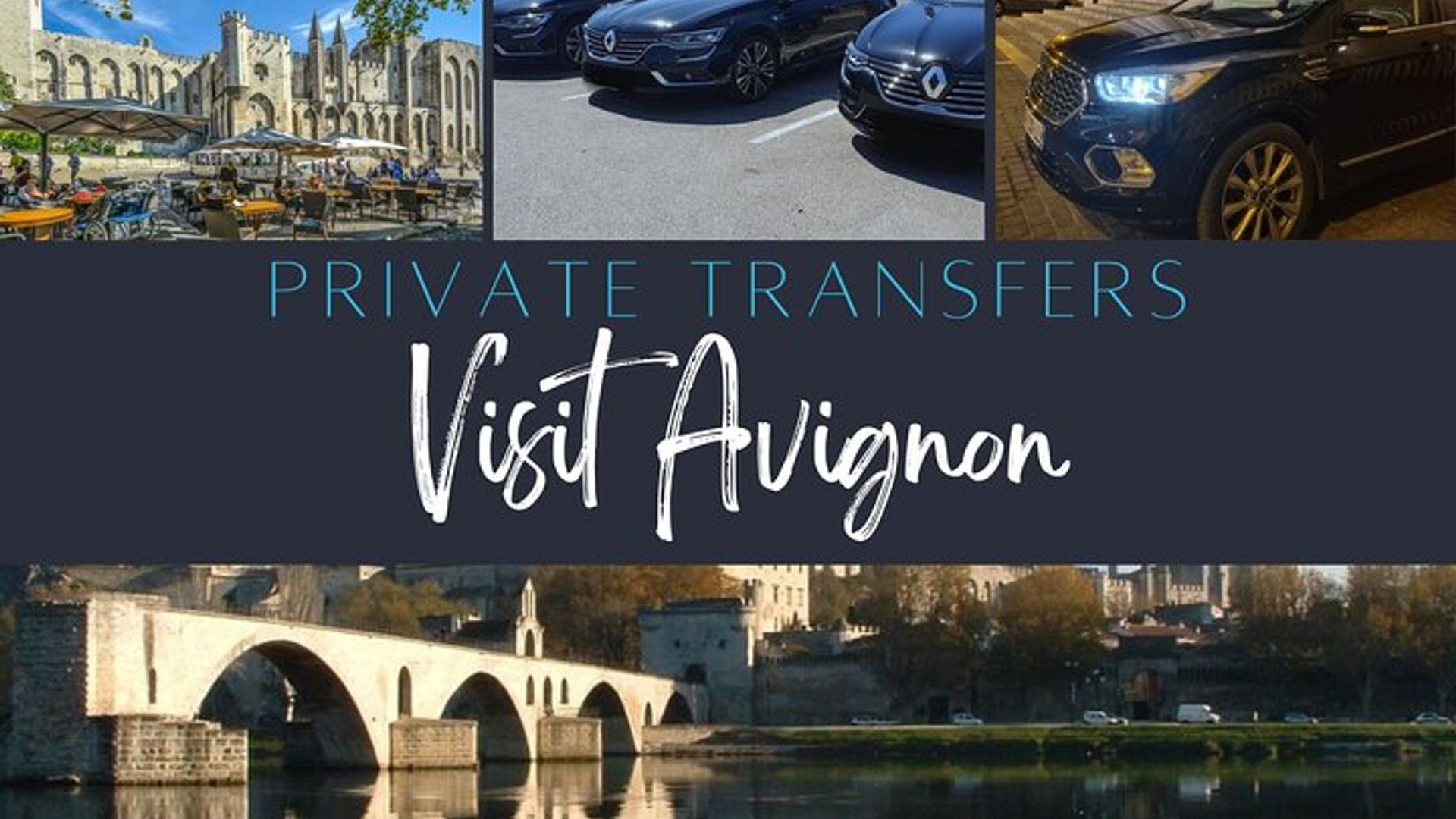 Private transfer by car: Marseille airport from or to Avignon