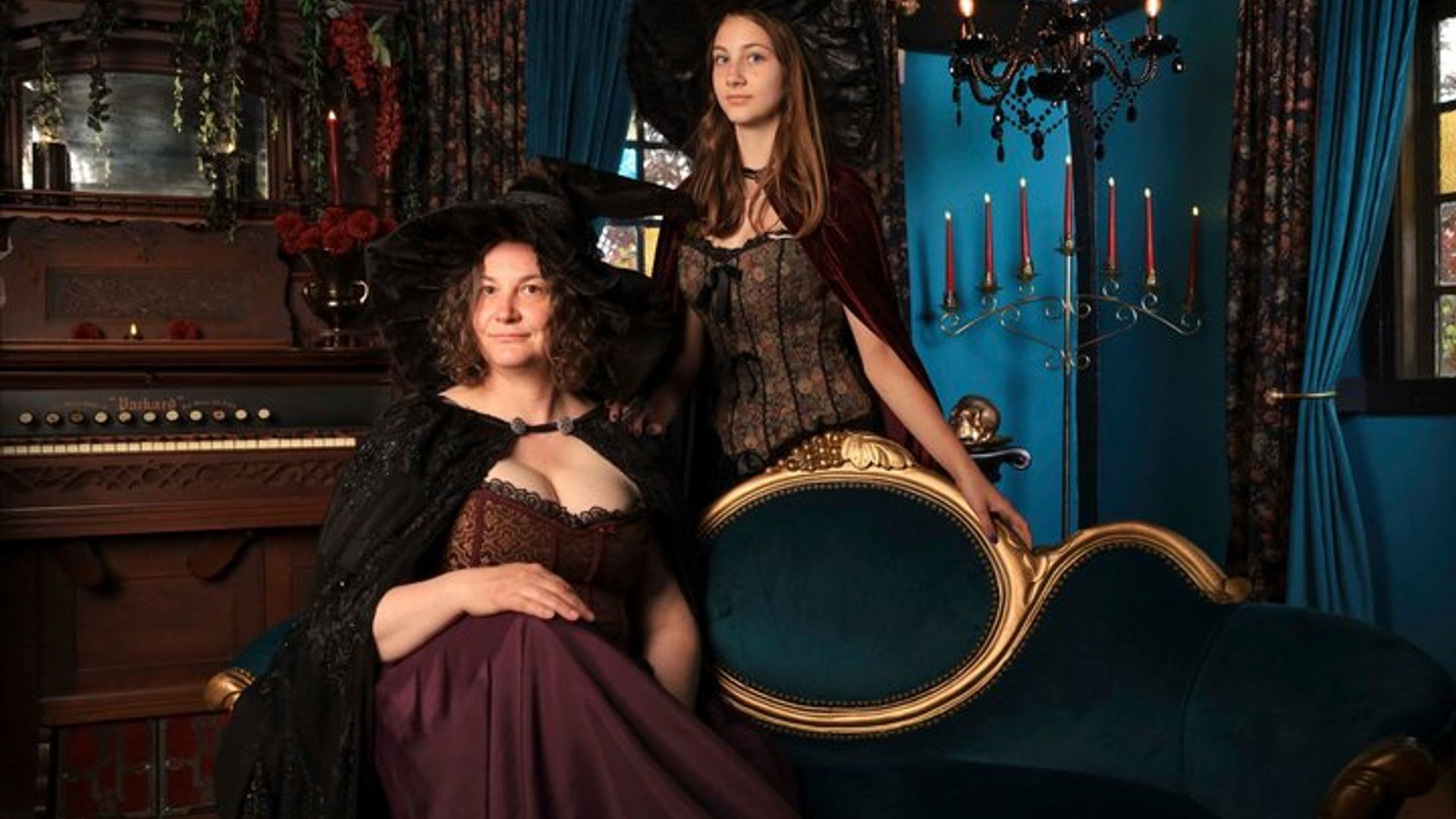 Olde Salem Village Hexe Fotoshooting