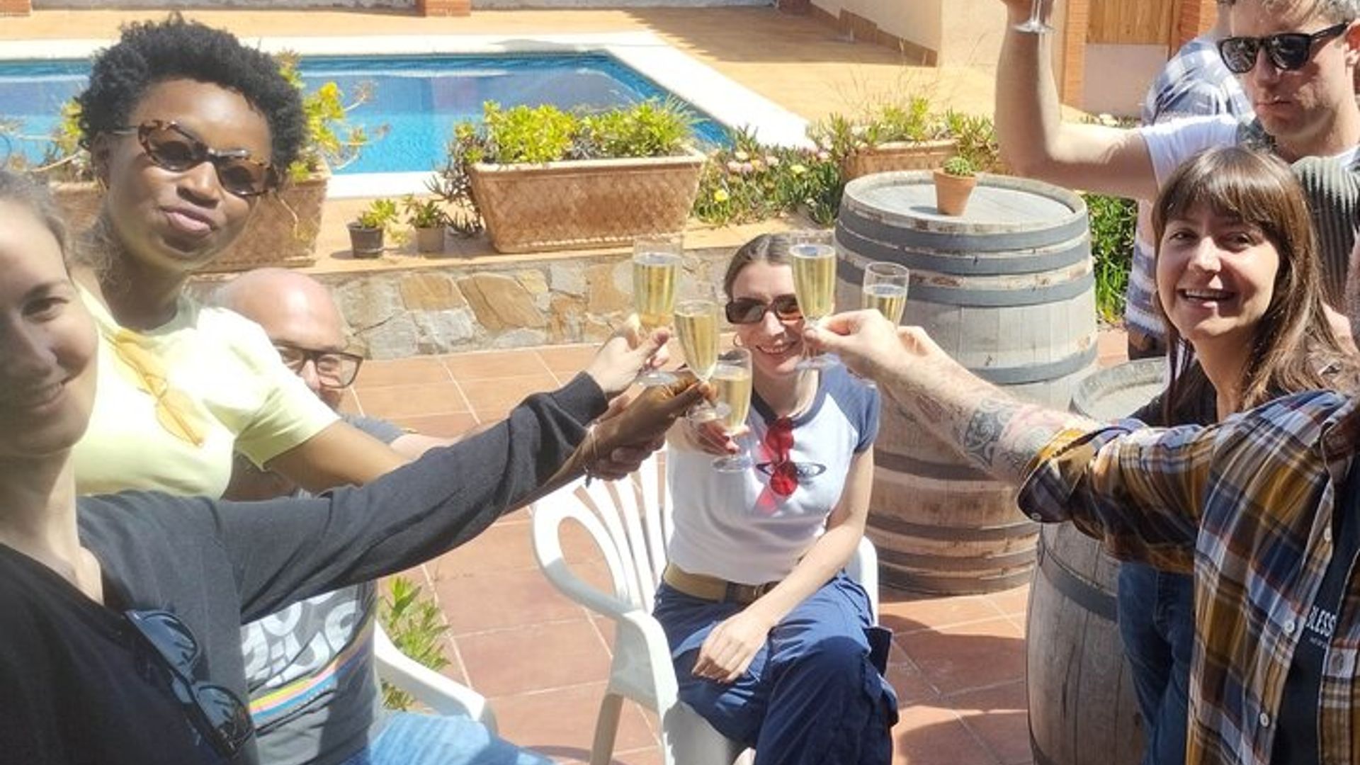 Sitges, Barcelone Cyclisme pour Vino Bike Ride