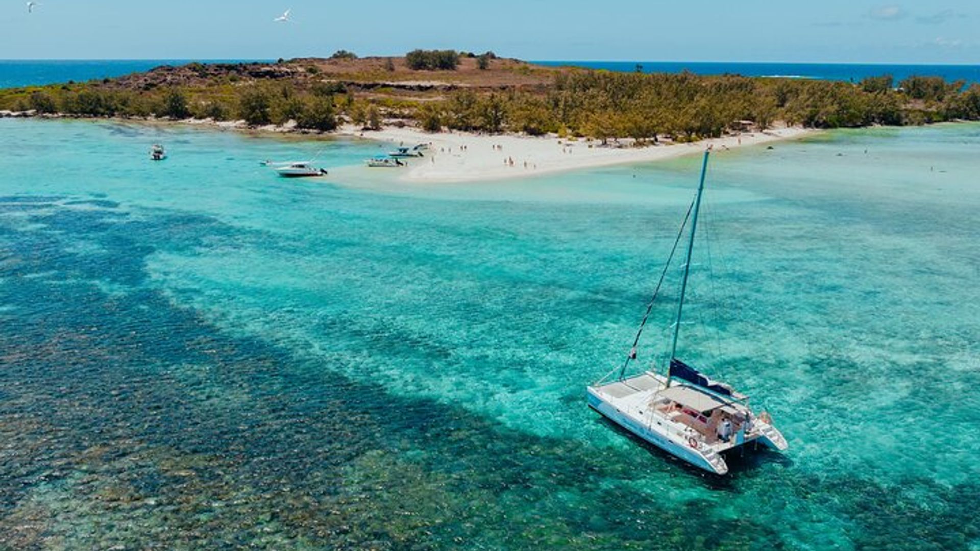 Catamaran with BBQ lunch in Mauritius