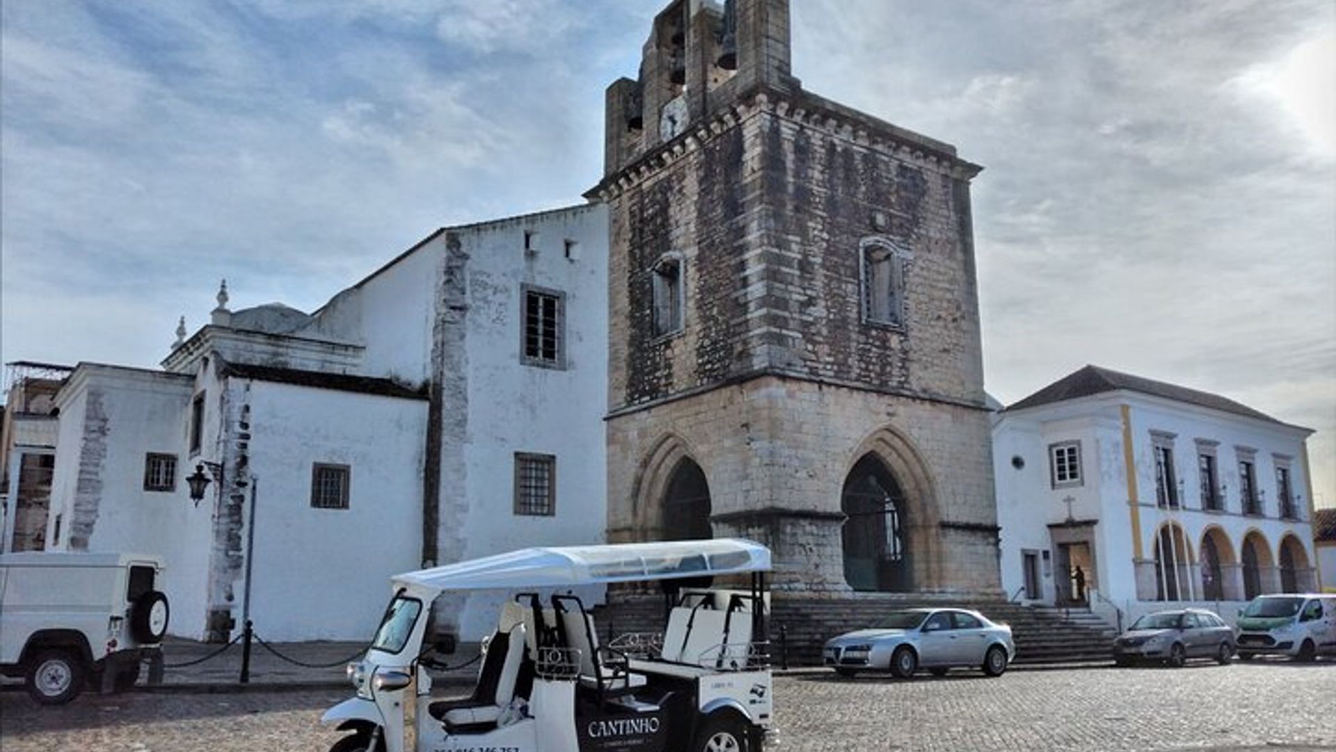 Faro City Tour on Electric Tuk-Tuks