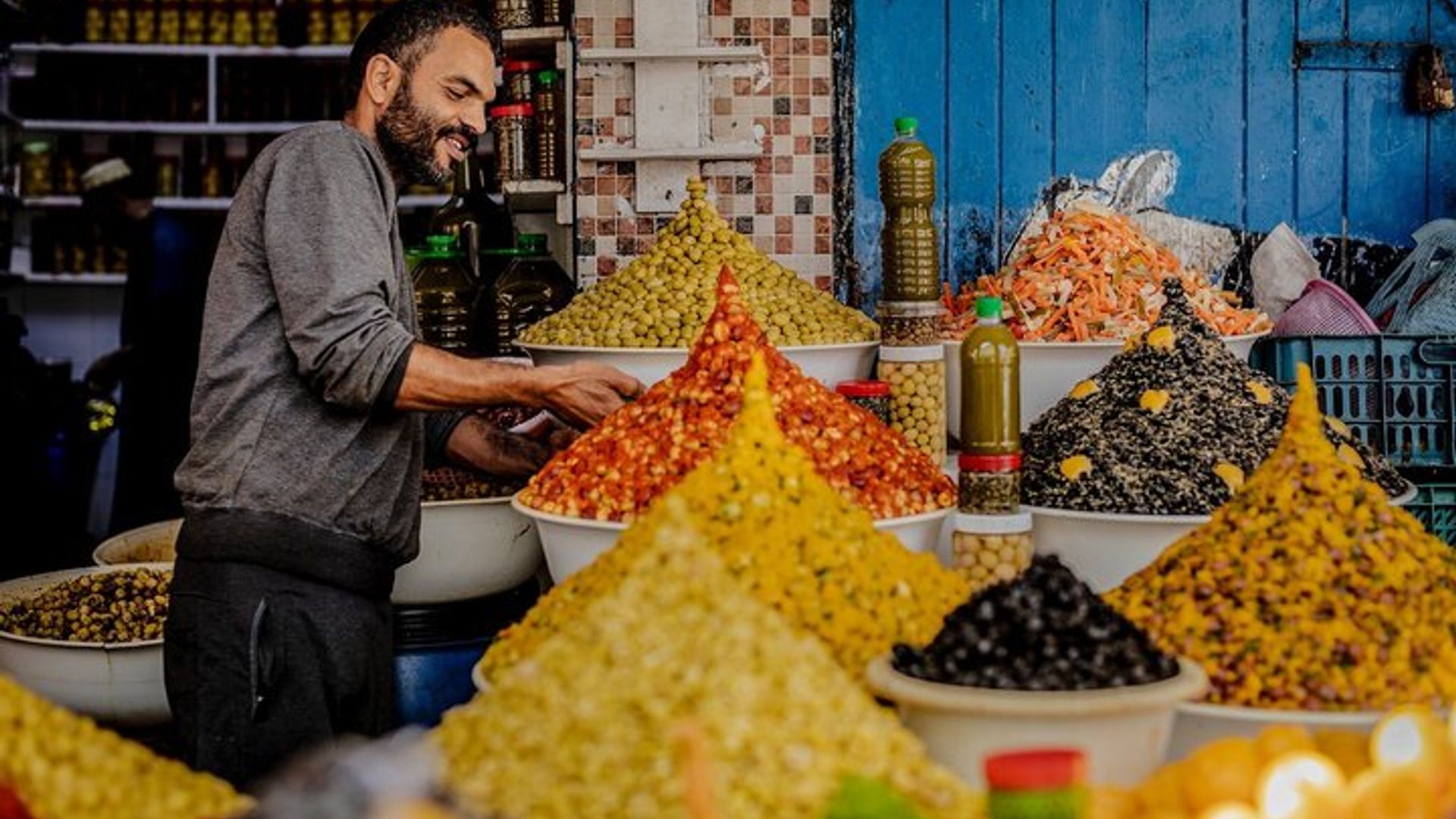 Visite gastronomique d'Essaouira avec 15 + dégustations