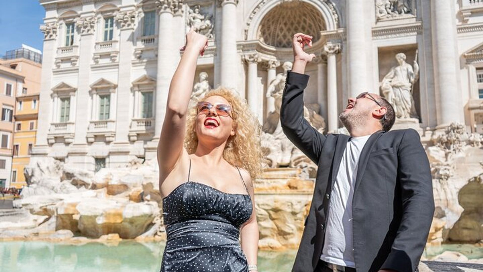 Rome Trevi Fountain Private Professional Photo Shoot