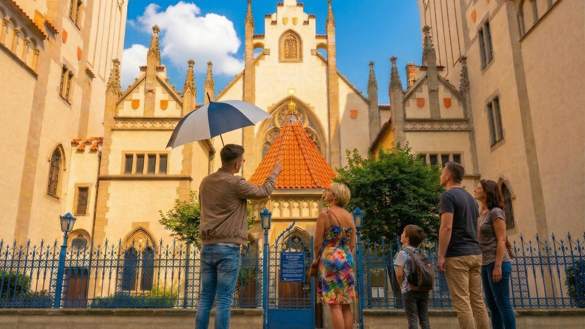 Prague Jewish town admission ticket with introduction