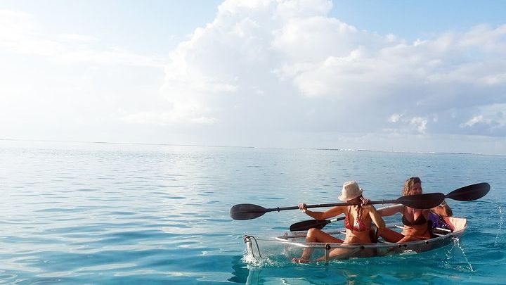 Moorea Lagoon Tour by Transparent Kayak