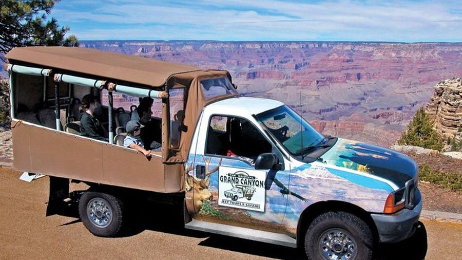 Grand Canyon South Rim Sunset Safari and Entrance Gate Bypass