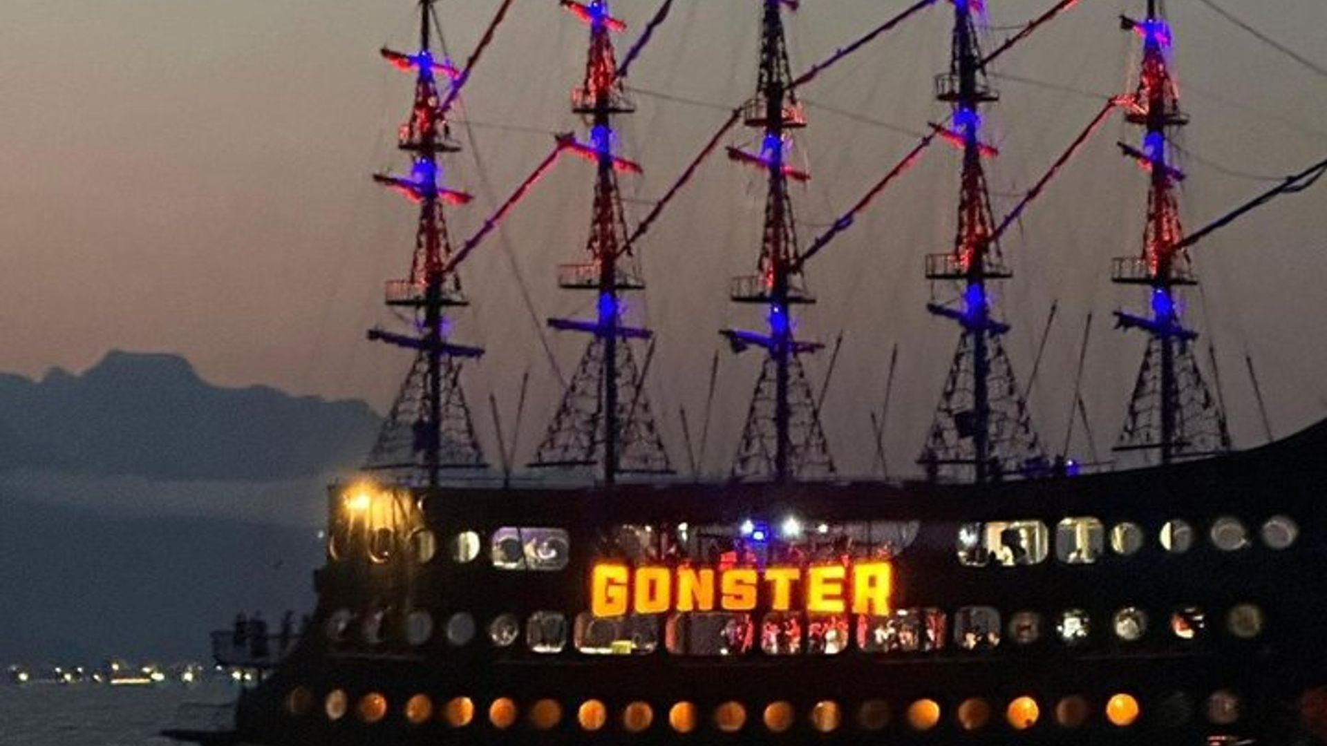 Gonster Pirate Boat Tour Lunch and Transfer from Antalya