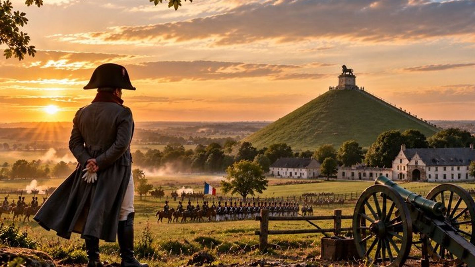 Visite privée des champs de bataille de Waterloo et de la butte du lion