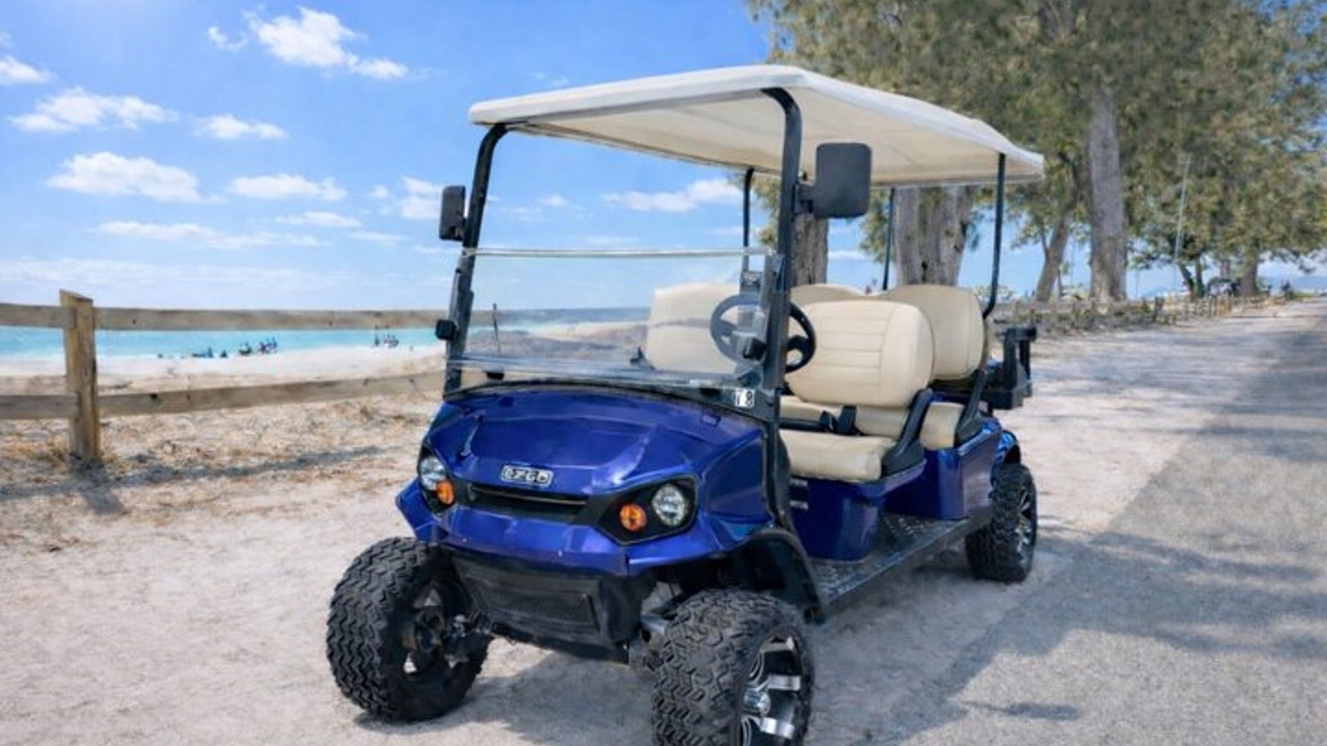 Six Passenger Gas-Powered Cart Rental in St. Augustine