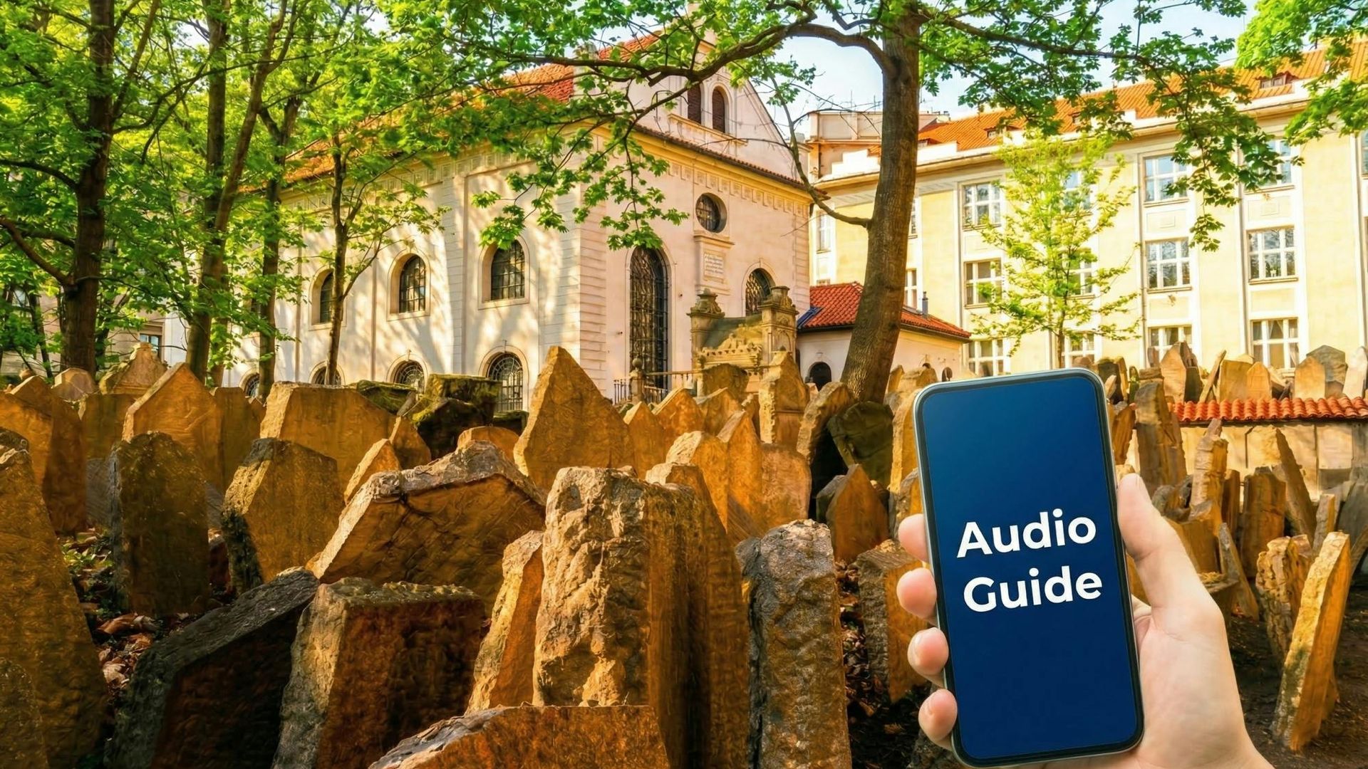Prague Jewish Town entry tickets with online audio guide