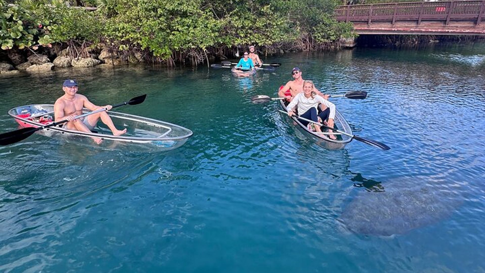 Riviera Beach à Peanut Island Clear Kayak Tour