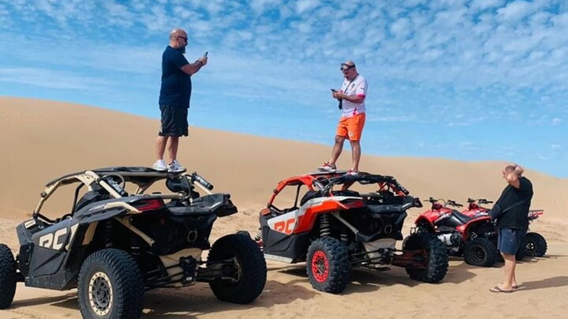 Buggy Can Am Maverick in the Dunes DE Sable Beach and Forest