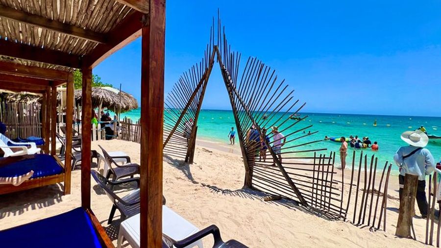 "Full day at Playa Blanca Flamingo Beach"