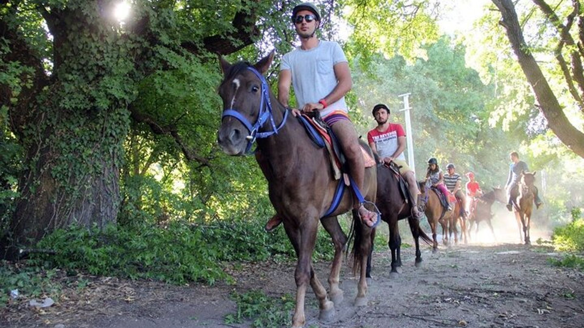 Side Horse Safari in Forest and Beach with Transfer