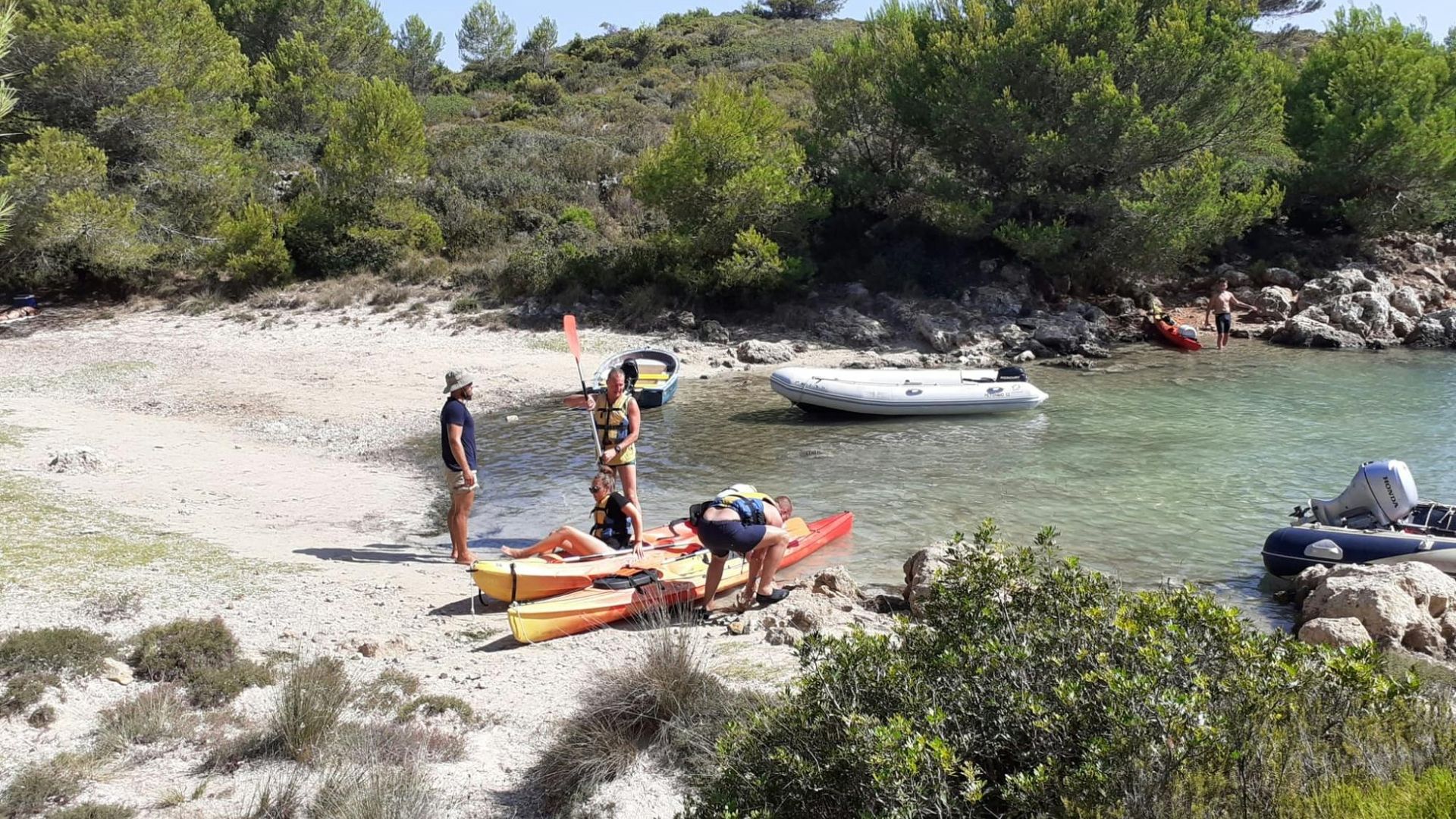 Half-day Kayak Rental and Snorkeling in Fornells