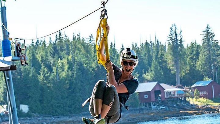 Ketchikan: Shore Excursion Rainforest Zipline and Ropes Course