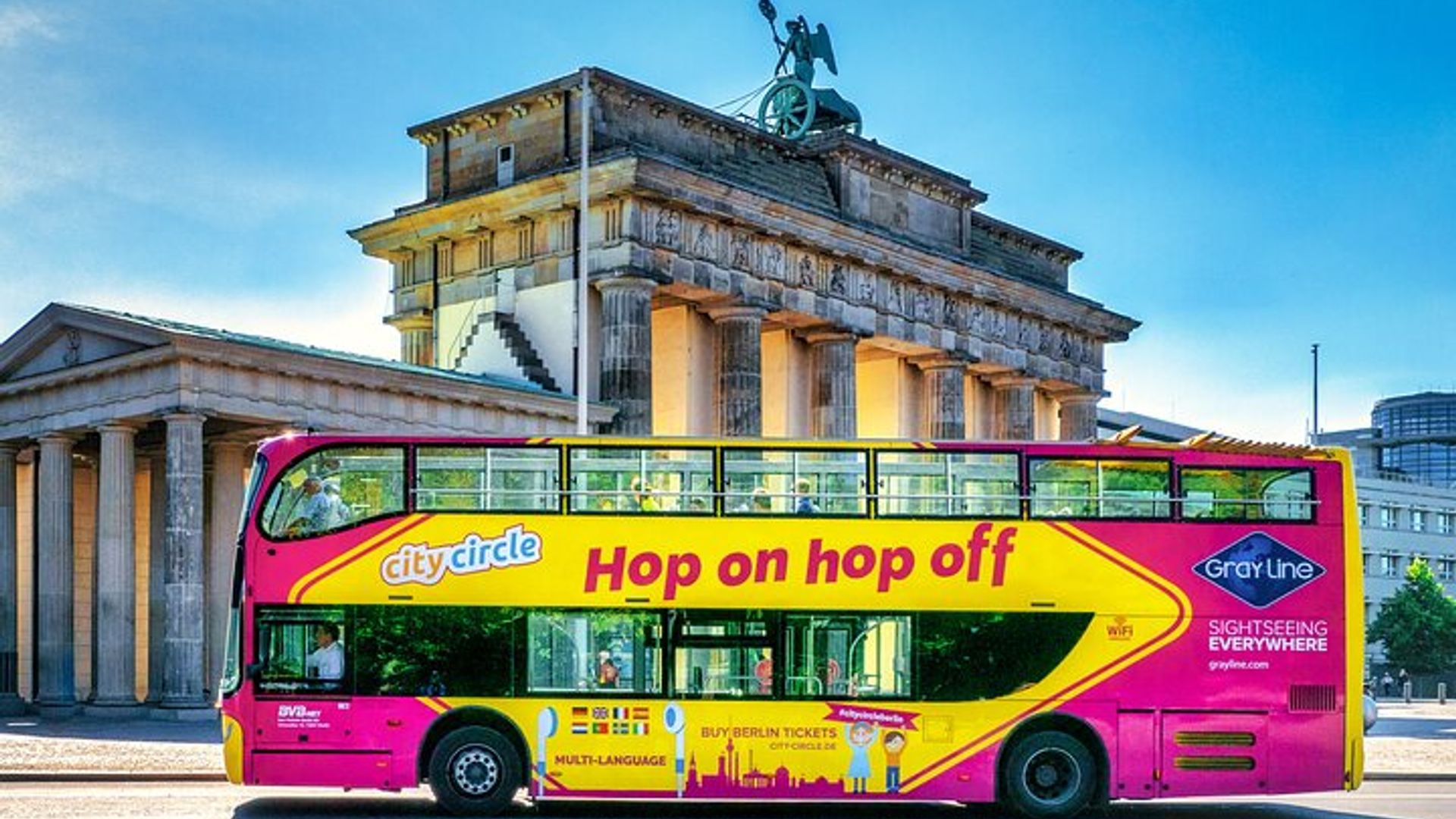 Berlin Hop-On Hop-Off Tour: Brandenburg Gate, Berlin Cathedral