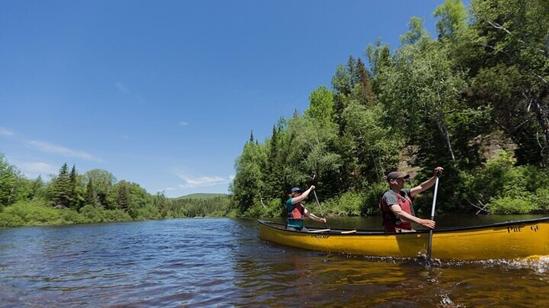 Kanu-Wandertag mit Abfahrt von Montreal