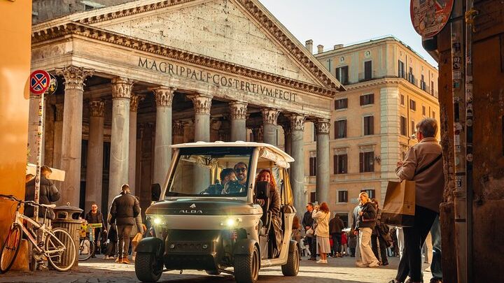 Rome Private Golf Cart Tour