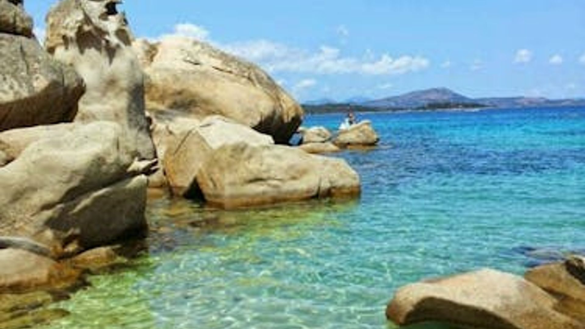 Five islands of Tavolara Marine Protected Area from San Teodoro