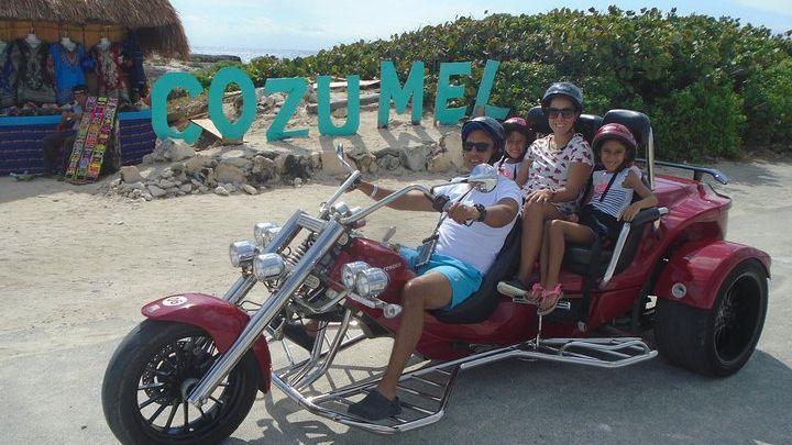 Cozumel Sightseeing Trike Tour