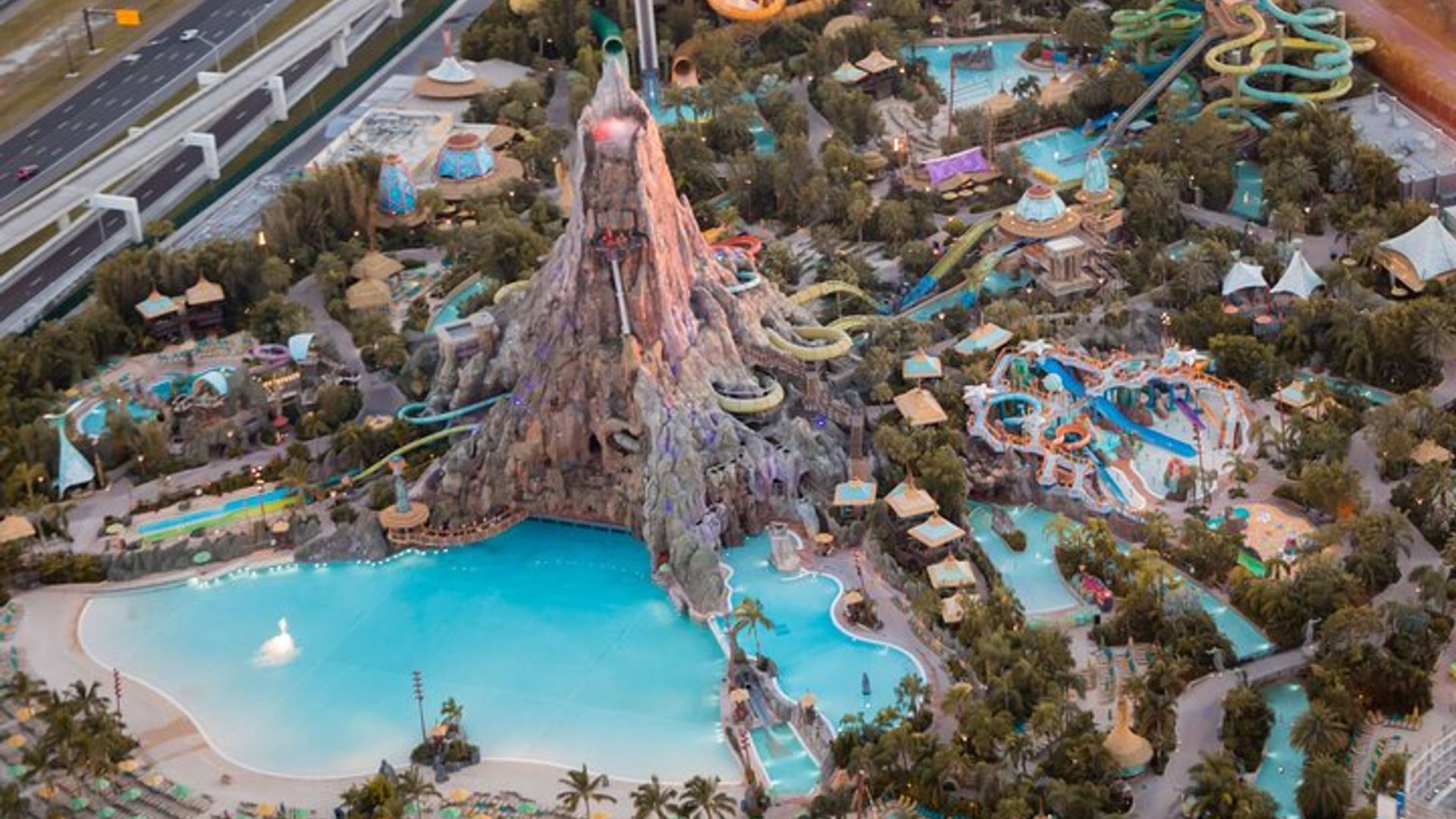 Visite en hélicoptère de 31 Miles au-dessus de tous les parcs à thème