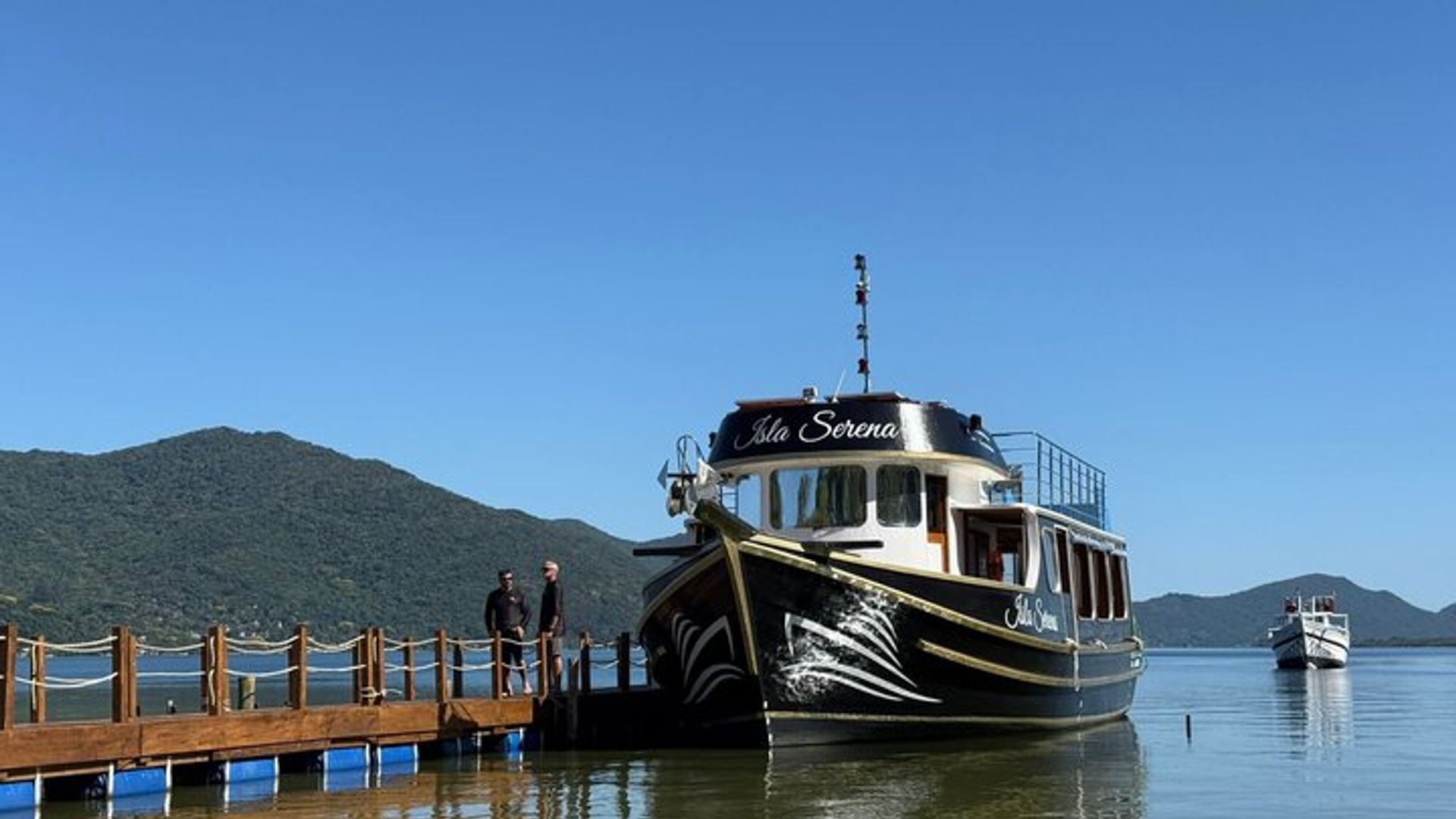 Bootsfahrt Florianópolis Costa da Lagoa und natürliche Pools