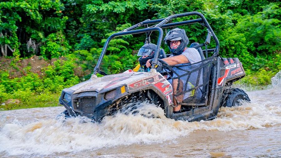 Puerto Plata to Monkeyland, Damajagua Falls, and Buggy Tour