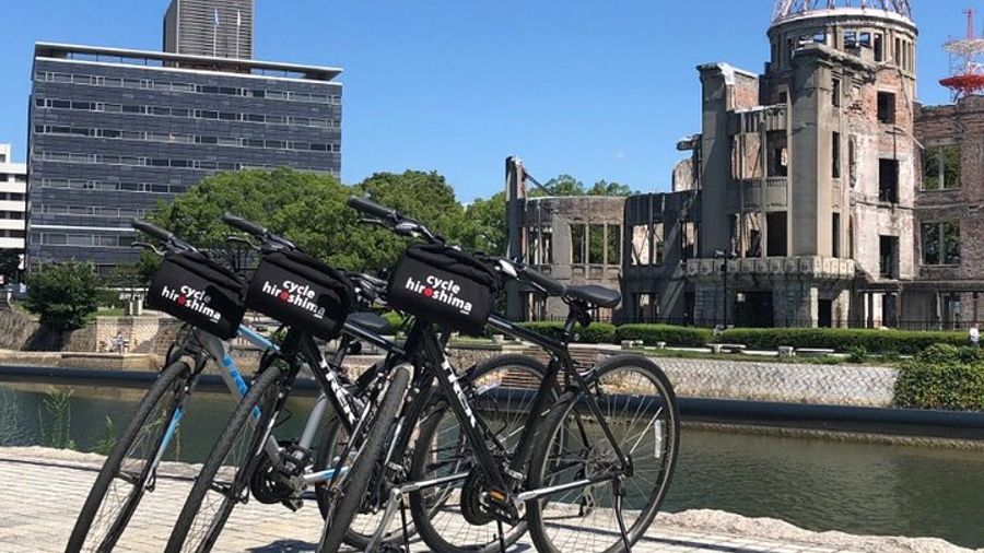 Hiroshima and Miyajima: Small-Group Bike, Boat, and Train Tour