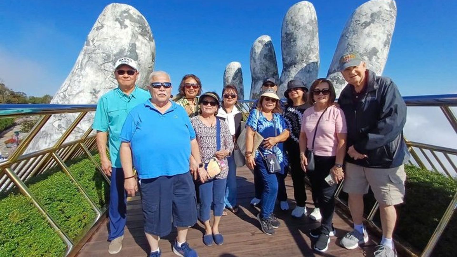 Tour privado desde el puerto de Chan May a Ba Na Hills y Golden Bridge