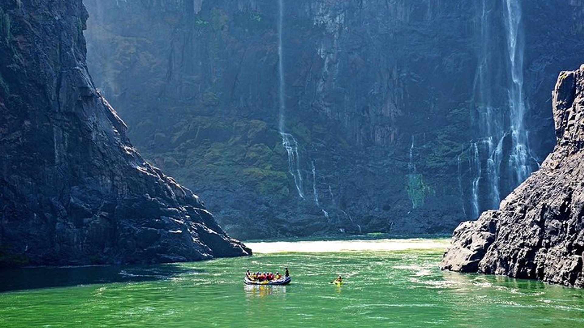 White Water Rafting in the Zambezi River