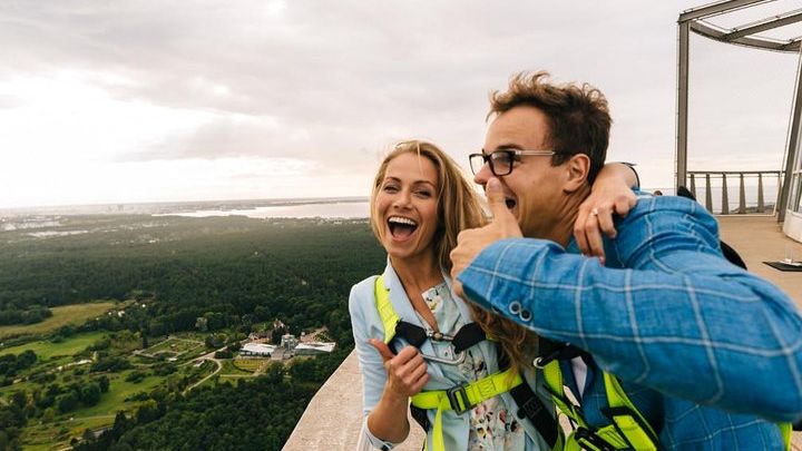 Walk on the Edge Attraction Ticket: Walk Along the Edge of Tallinn TV Tower