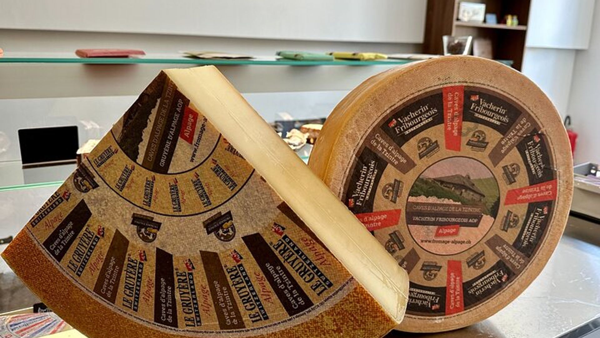 Gruyère de Bâle et fromage suisse Dégustation dirigée par des Experts : Jusqu'à 7 fromages