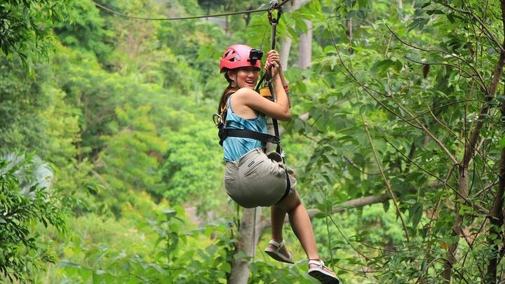 Hanuman World Phuket Zip Line Package with Hotel Transfers