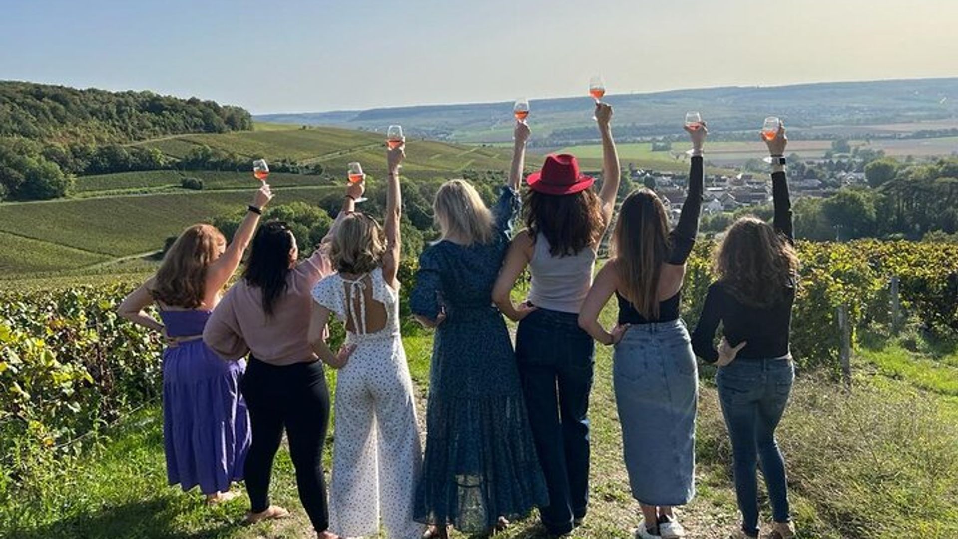 Excursion d'une journée au Champagne au départ de Paris avec 8 dégustations et déjeuner
