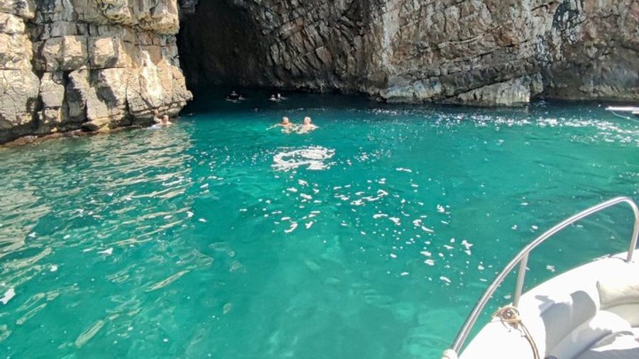 Kotor: Blue Cave, Lady of the Rocks, Submarine Base Boat Tour