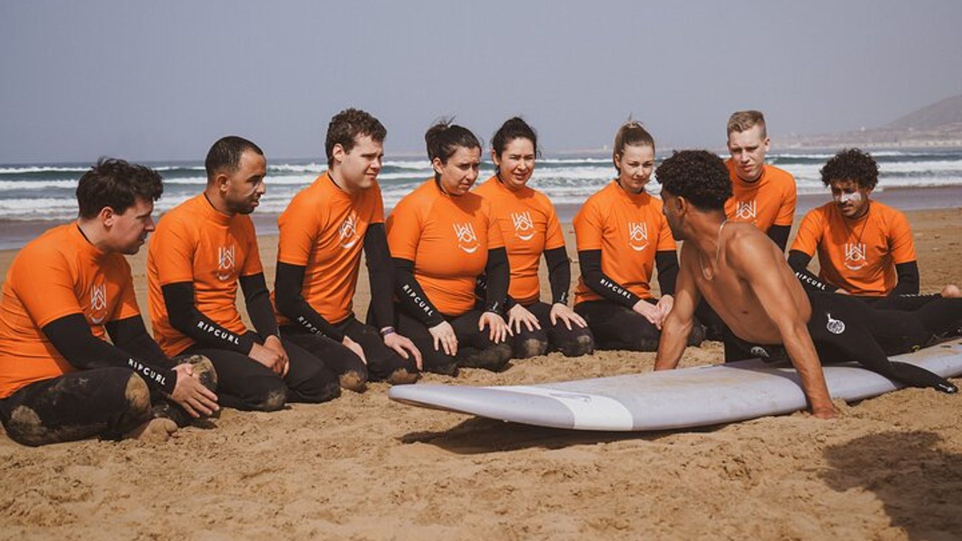 Agadir 2-Hour Surfing Lesson With Small Group