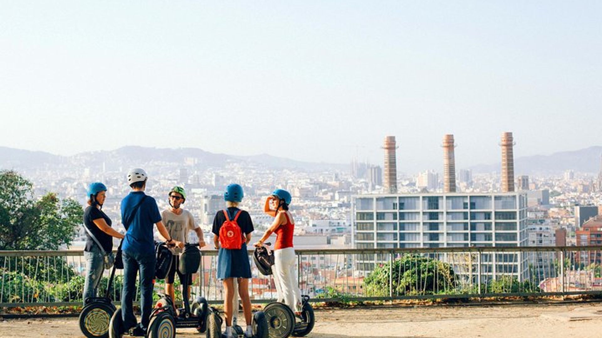 Barcelona: Private Segway Tour To Montjuic