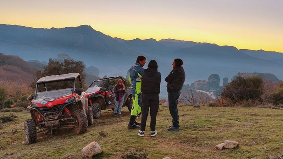 Sunset Off Road Buggy Tour in Meteora with Hermit Caves Visit