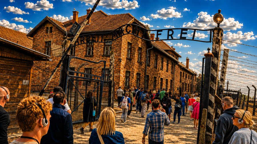 From Krakow: Auschwitz Birkenau Guided Tour with Hotel Pickup