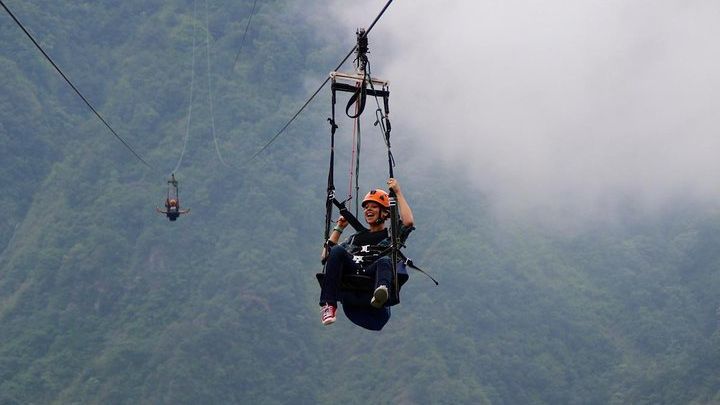 Ziplining Package with Return Transfers, Pokhara